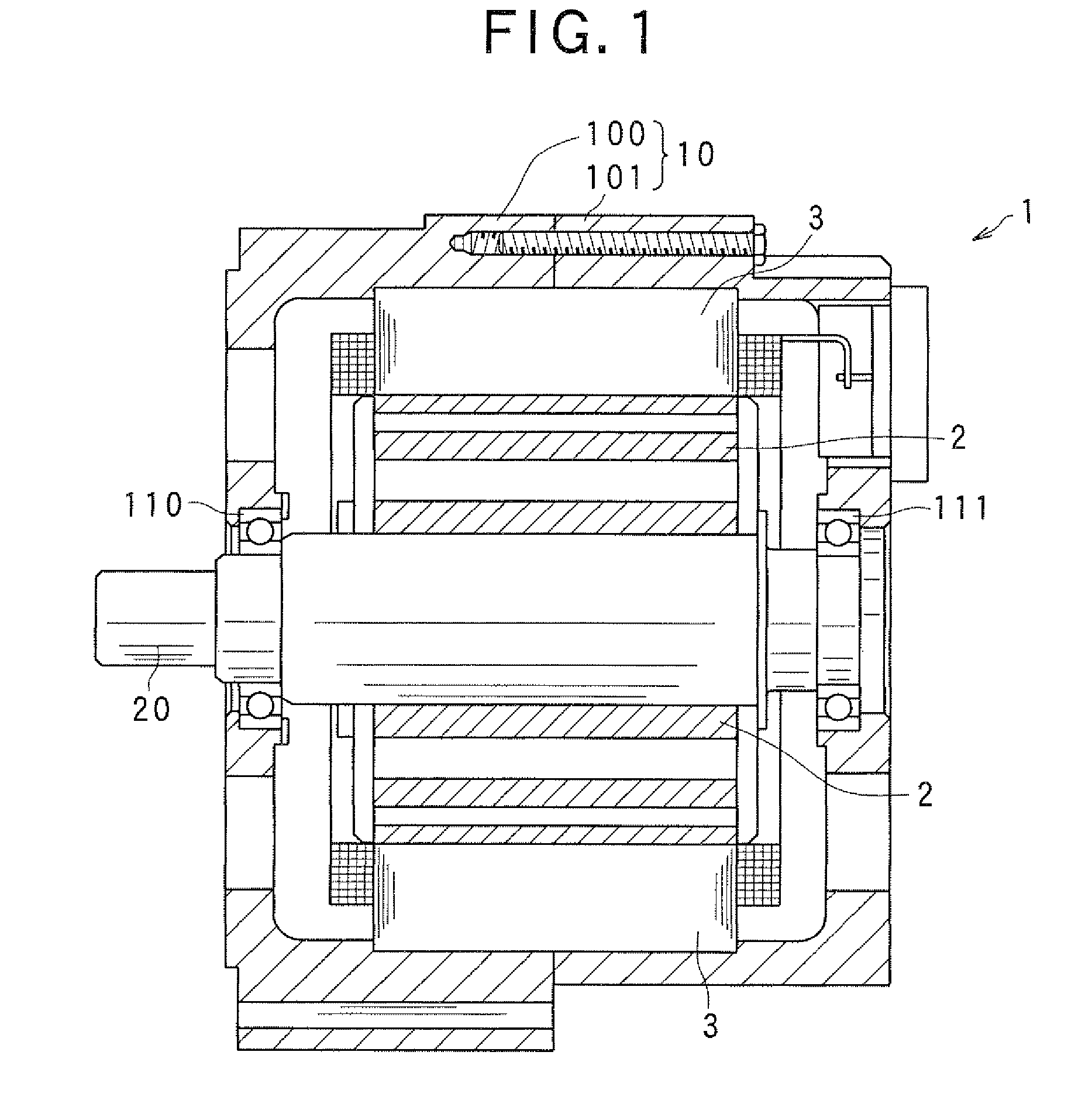 Stator of electric rotating machine