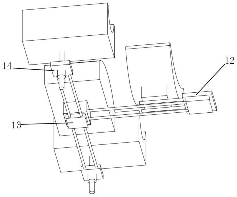 PET-CT examining bed