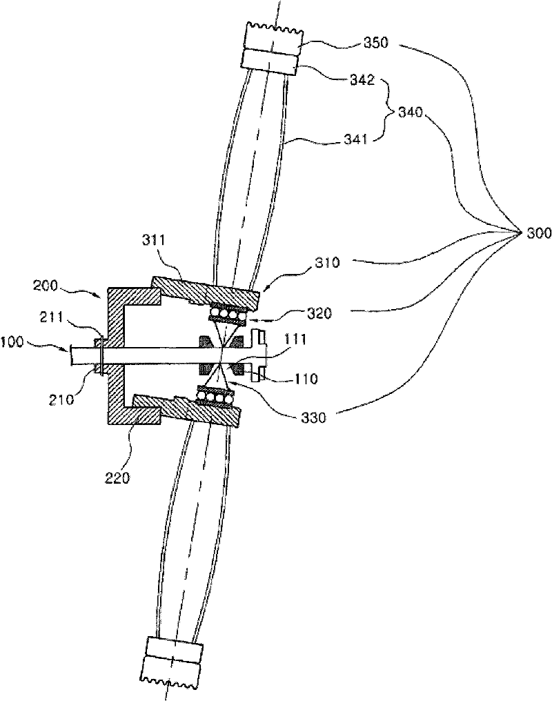 A tiltable tricycle wheel