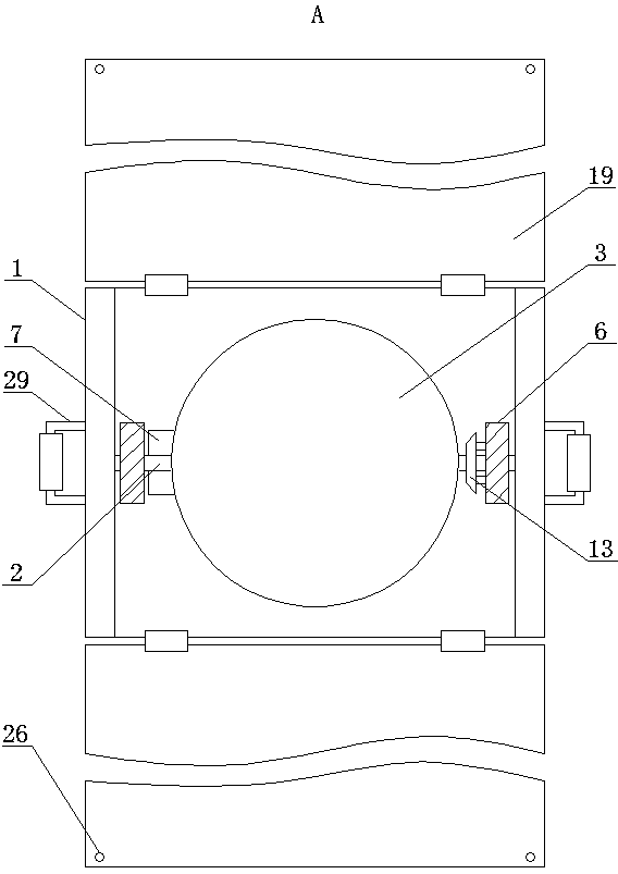 Three-dimensional animation photo shooting device