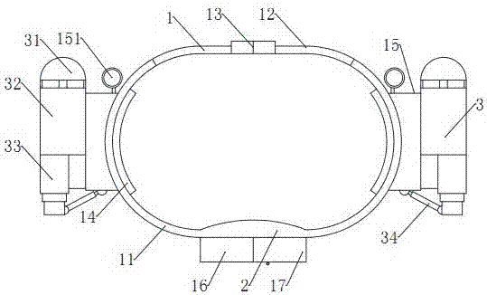 Portable self-regulating steering underwater assistance propeller with rescue device