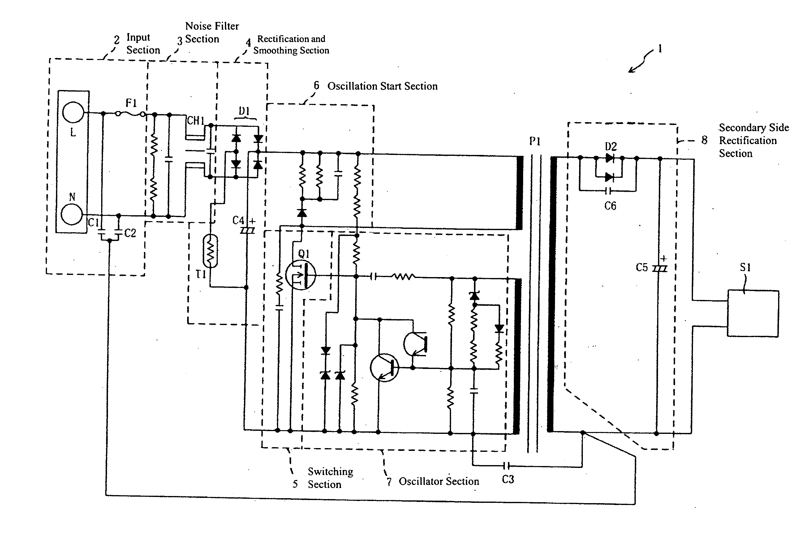 Switching power supply apparatus and method