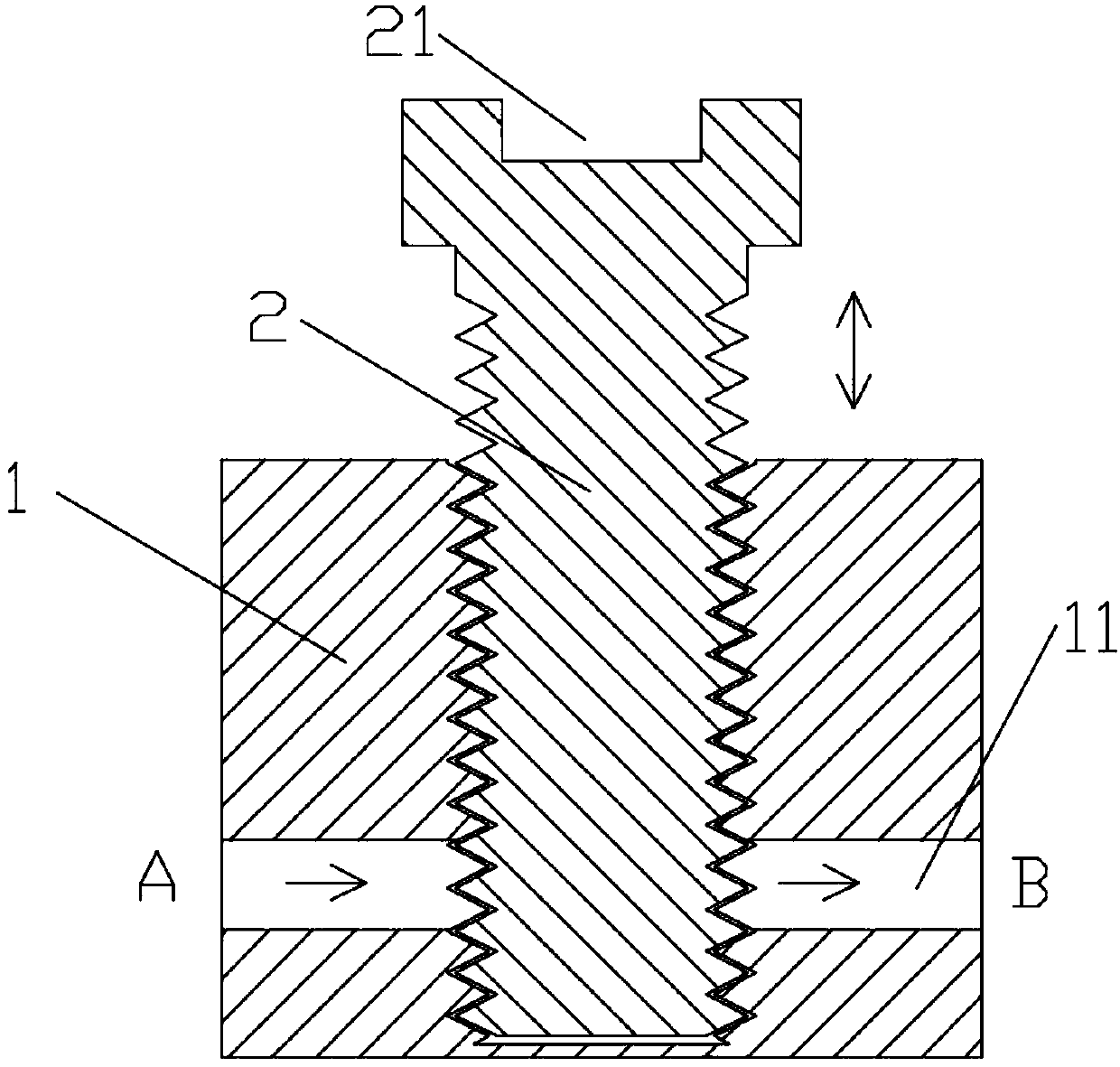 Pressure relief structure for offshore wind turbine