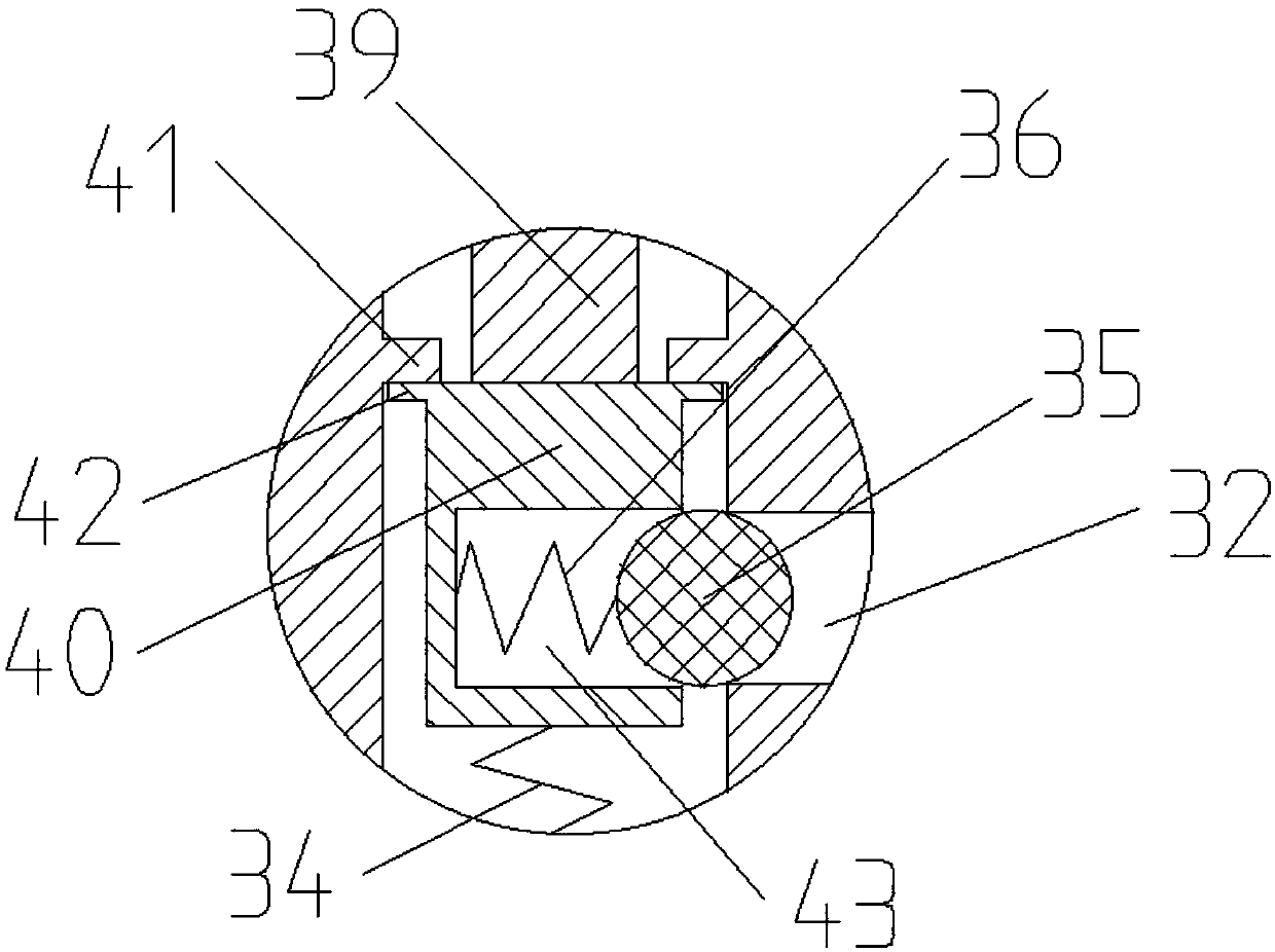 Pressure relief structure for offshore wind turbine