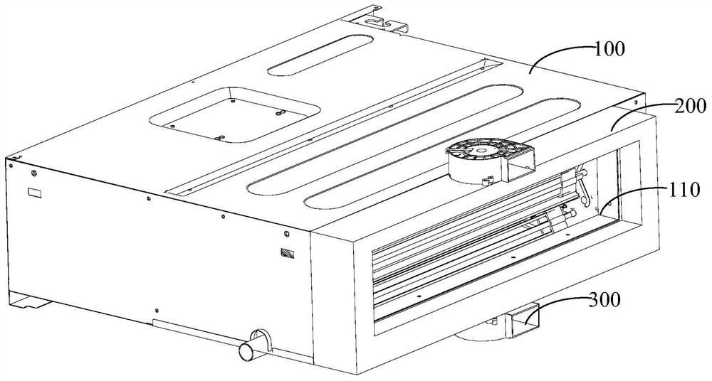 Ducted air conditioner and control method thereof