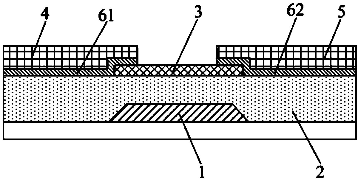 Thin film transistor, array substrate, and display device