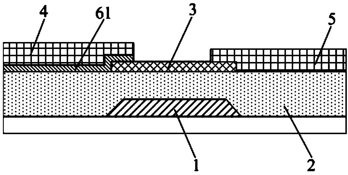 Thin film transistor, array substrate, and display device