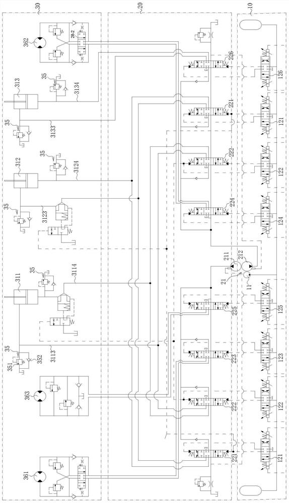 A Double Working Mode Excavator Hydraulic System