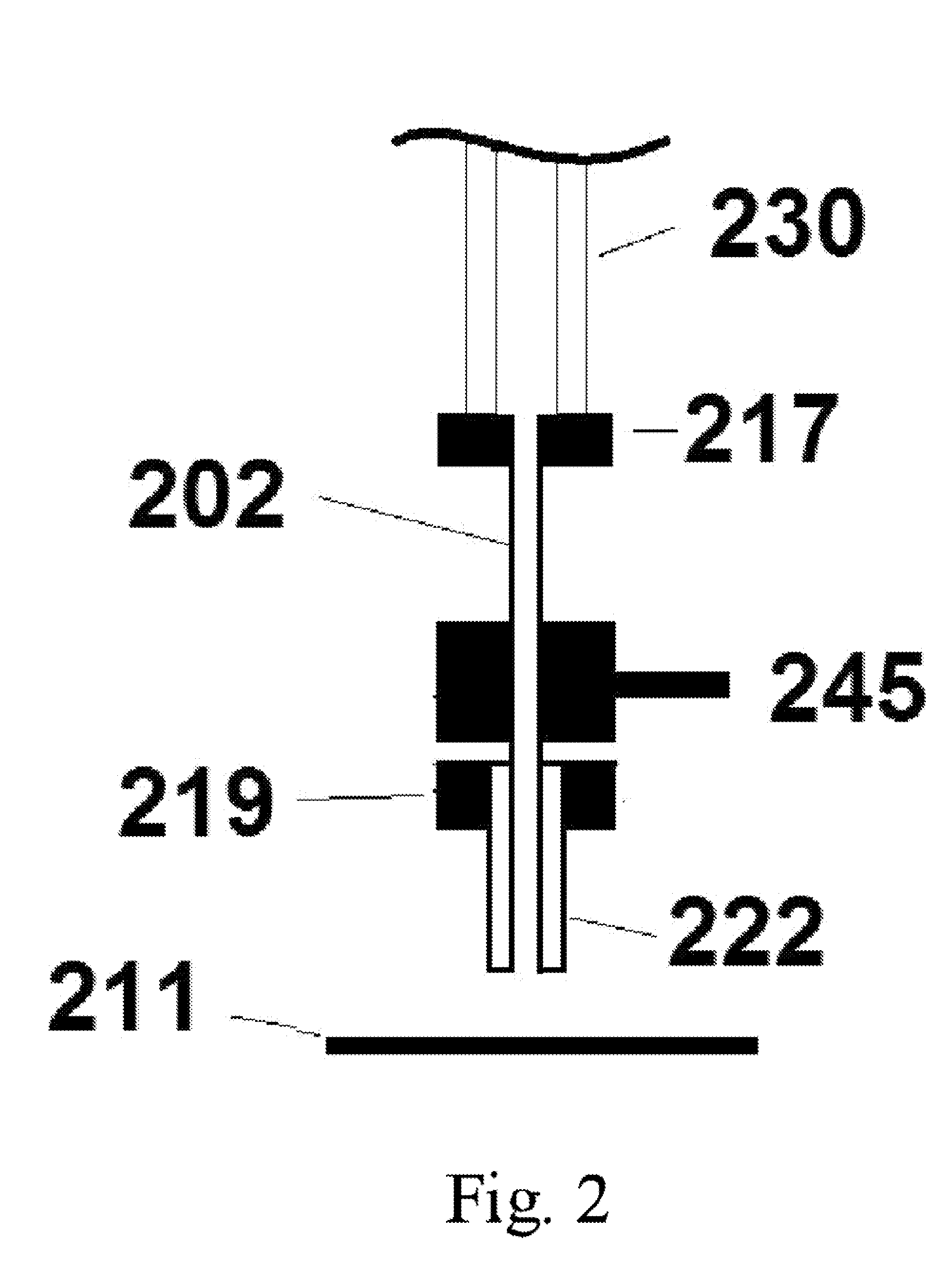 Apparatus for holding solids for use with surface ionization technology