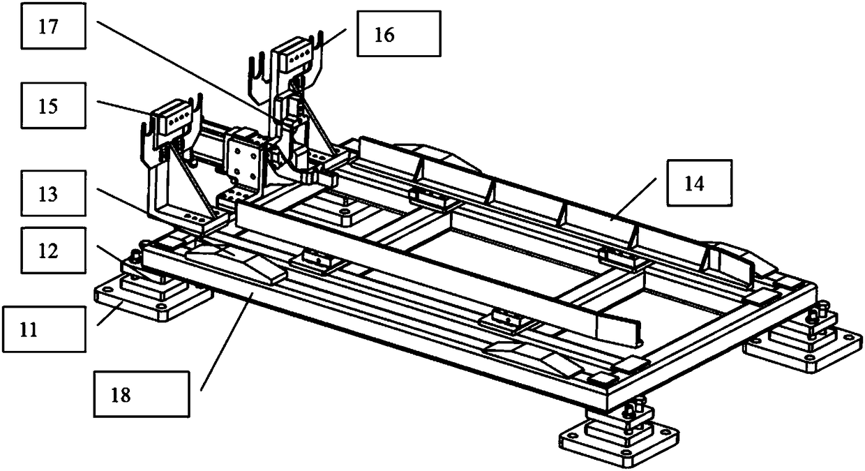 Flexible precise material frame