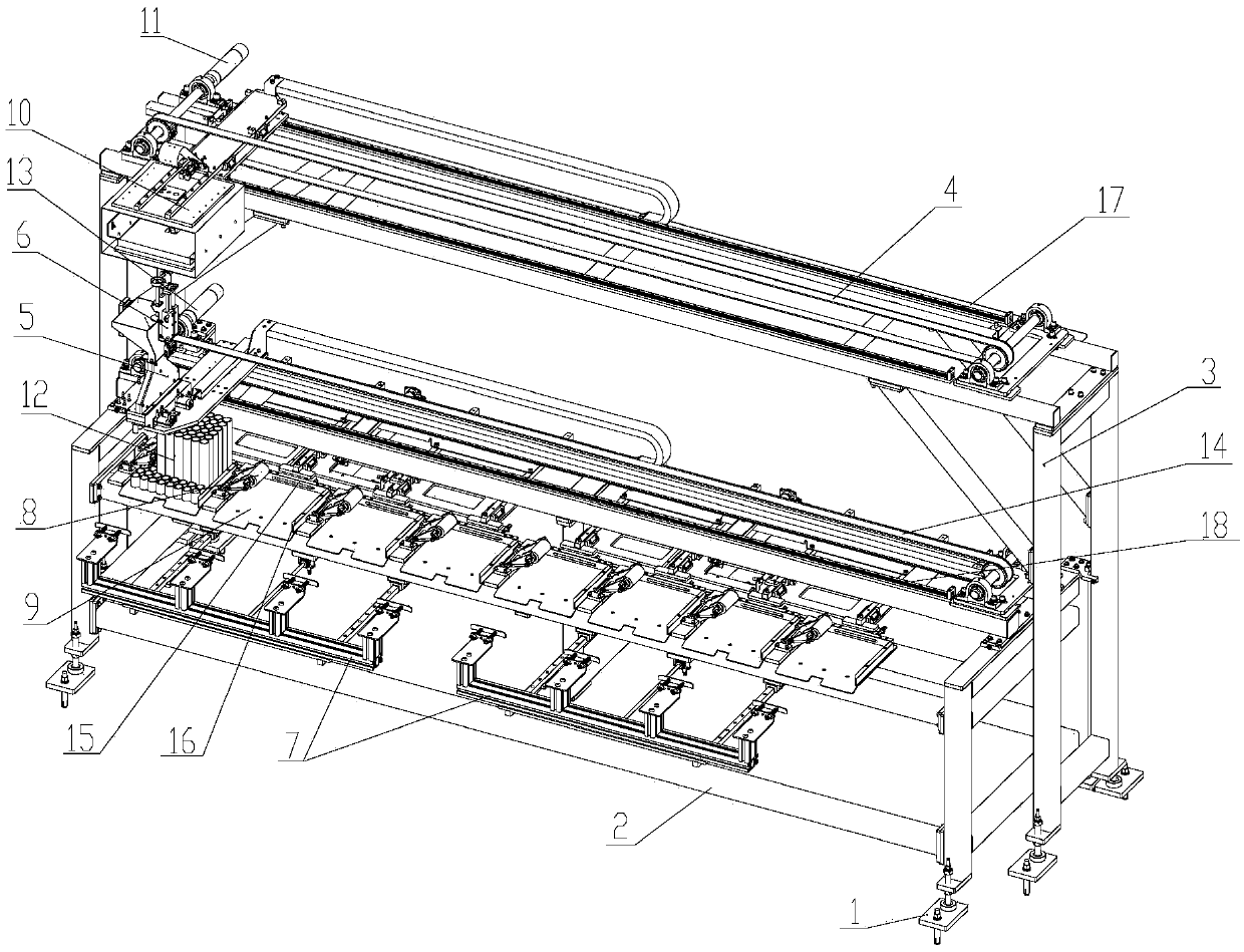 Automatic equipment capable of quantitatively charging launching nitrate