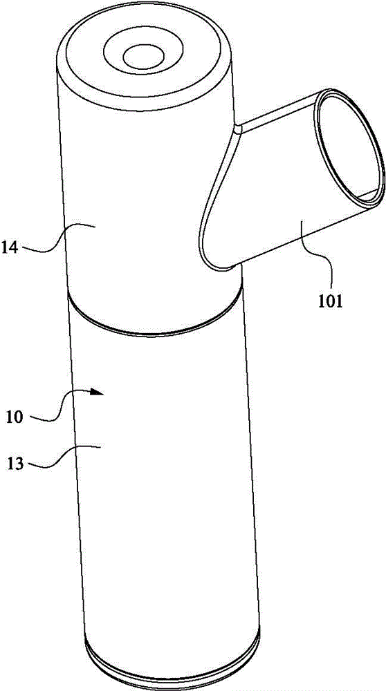 Micro handheld atomizer capable of quantitatively atomizing during air suction