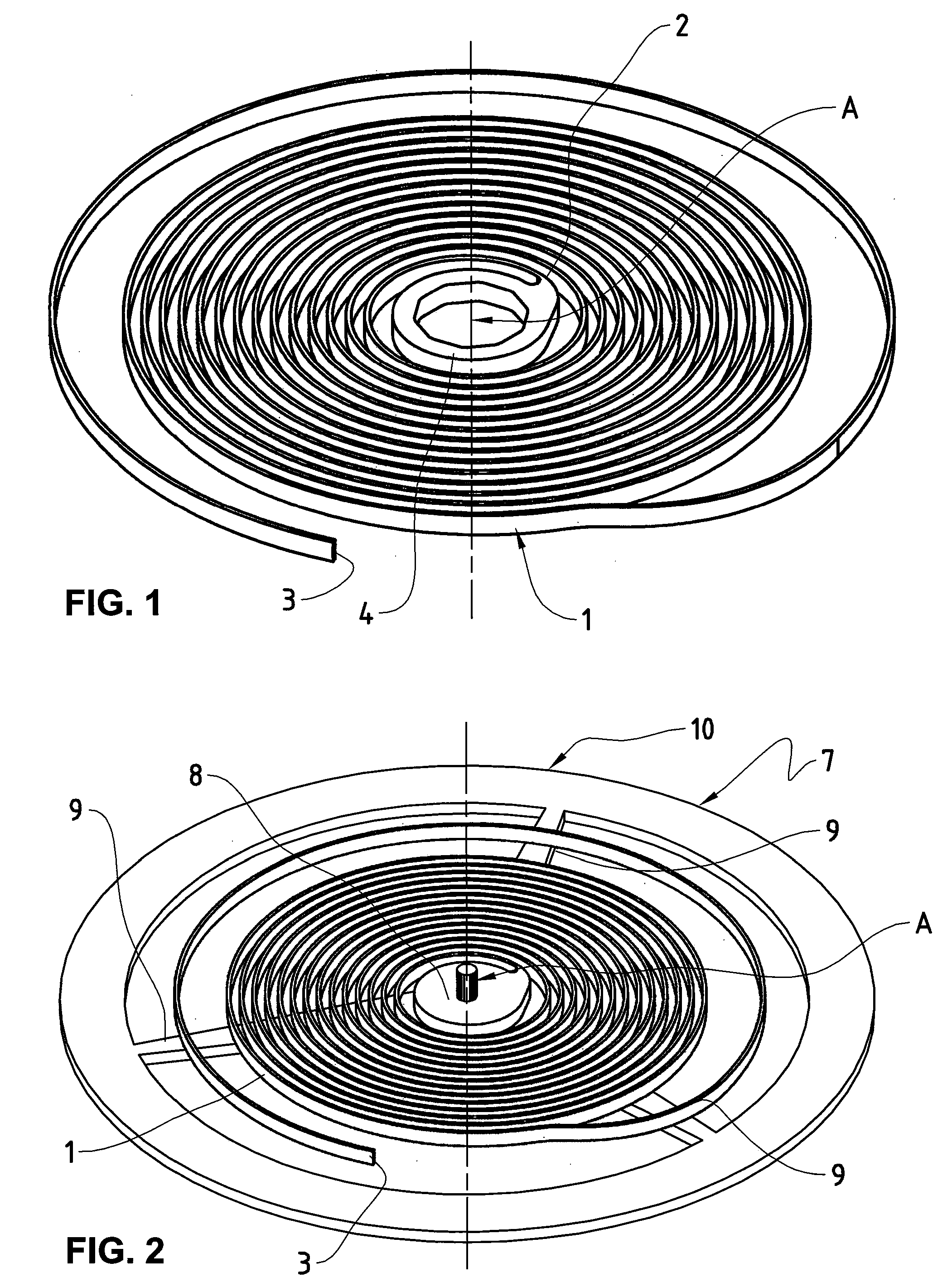 Mechanical oscillator having an optimized thermoelastic coefficient