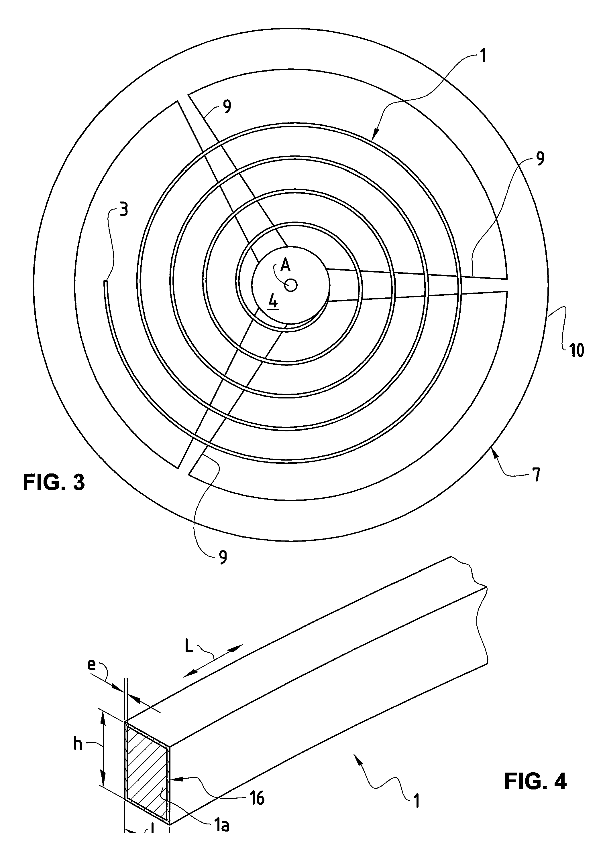 Mechanical oscillator having an optimized thermoelastic coefficient