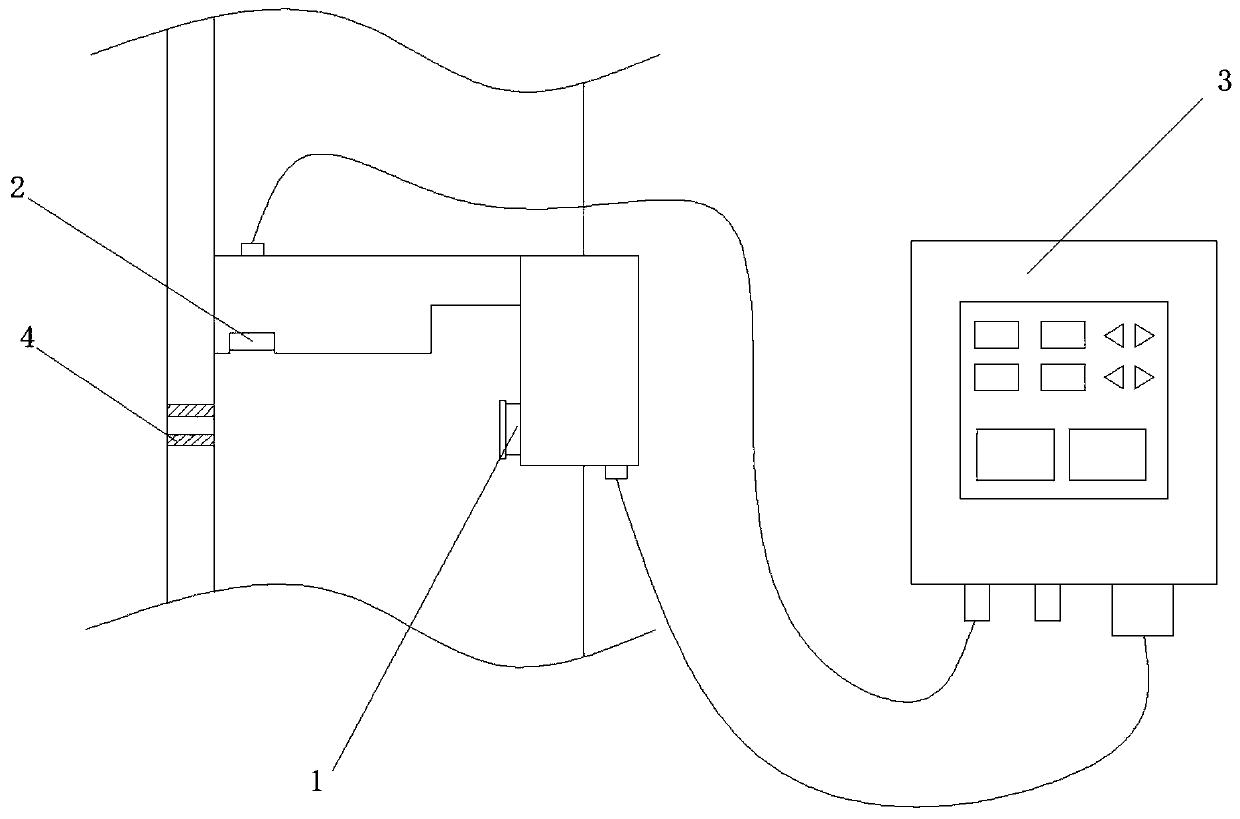 Intelligent digital double stay wire detecting system and method for cigarette package