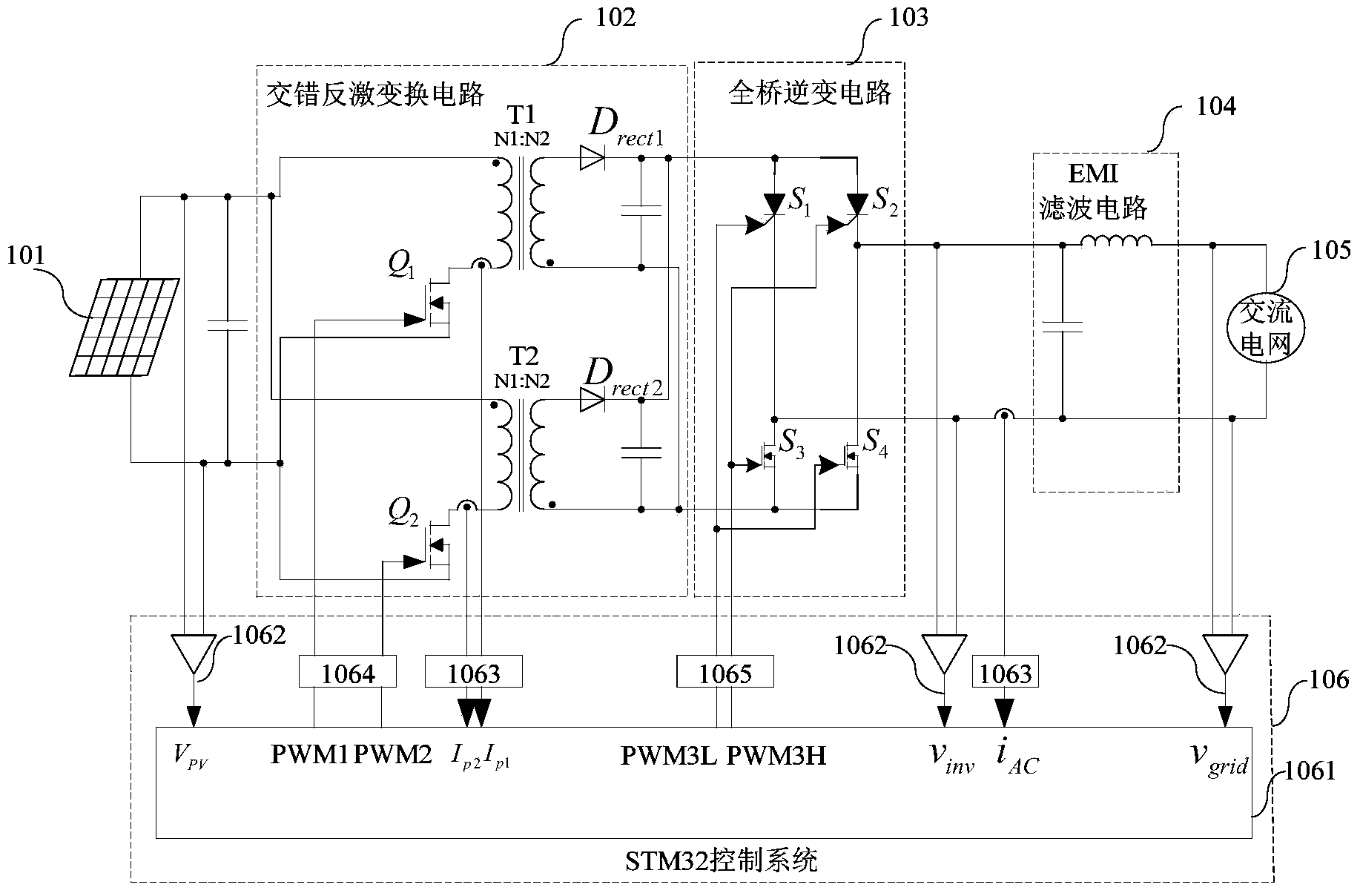 CCM-based micro inverter and control method thereof