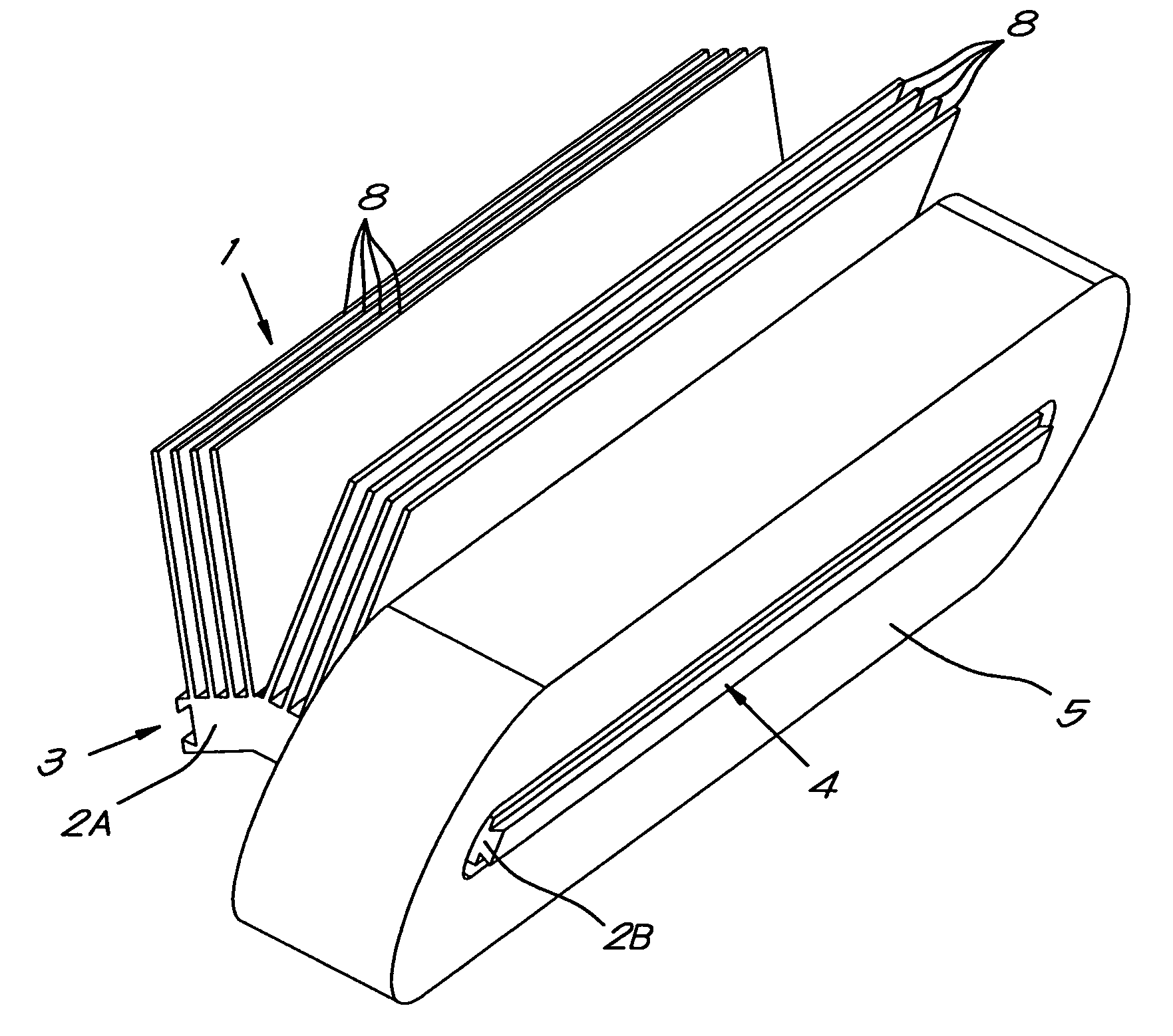 Electric motor having segmented stator windings