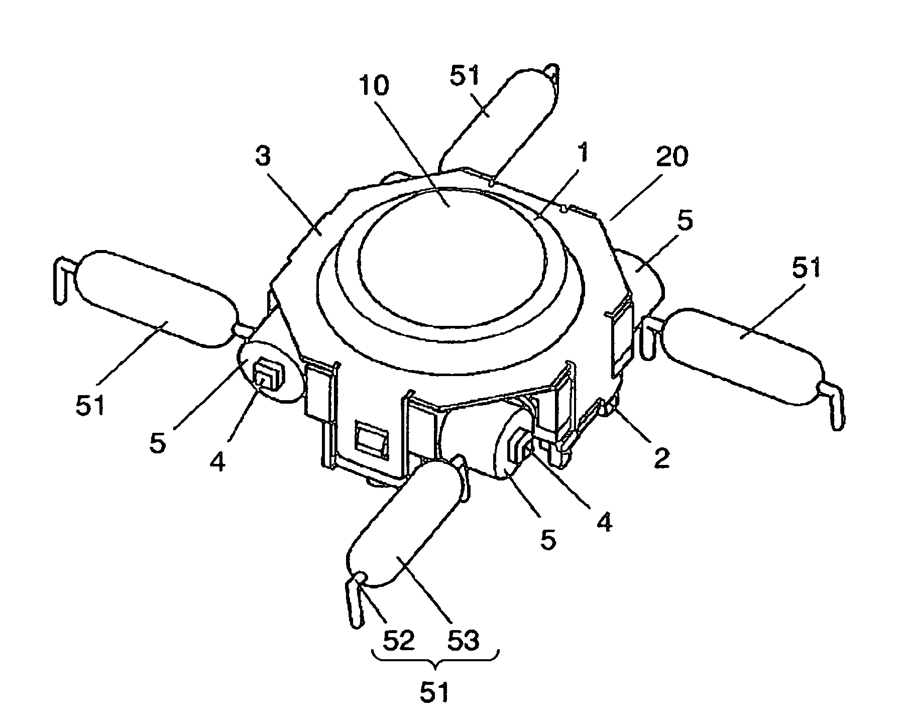 Trackball device