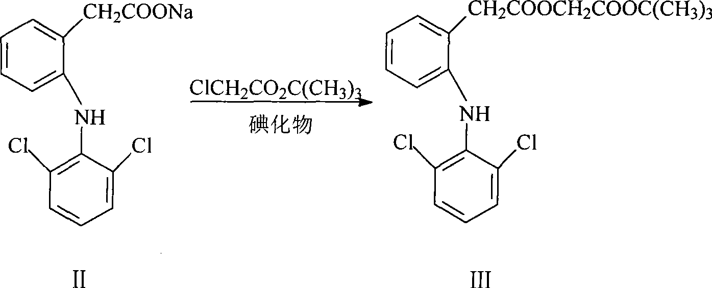 Improved method for preparing aceclofenac