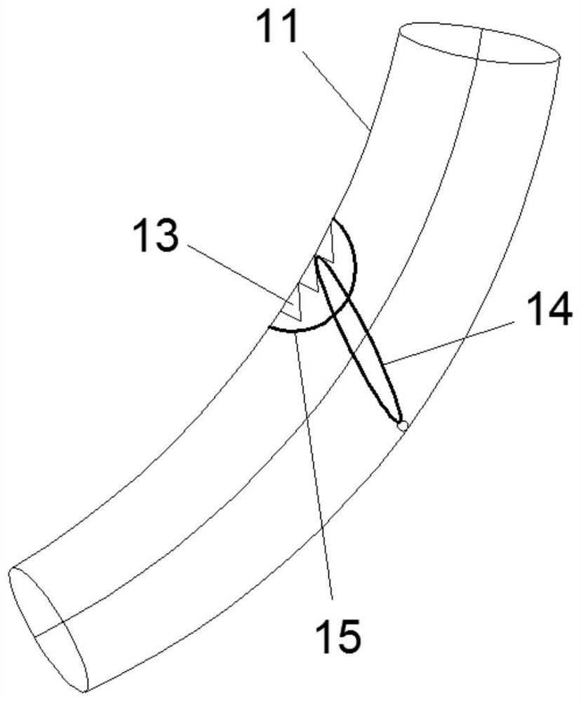 Endotracheal intubation guide core and endotracheal intubation assembly