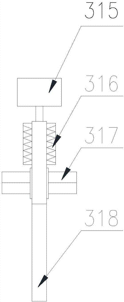 Mechanical grate type waste gasification incineration system and inverted cone type inner cavity combustion chamber