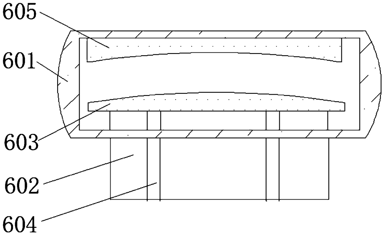 Chopping board mildew spot removing device capable of self-rotating and with thermal cycling function