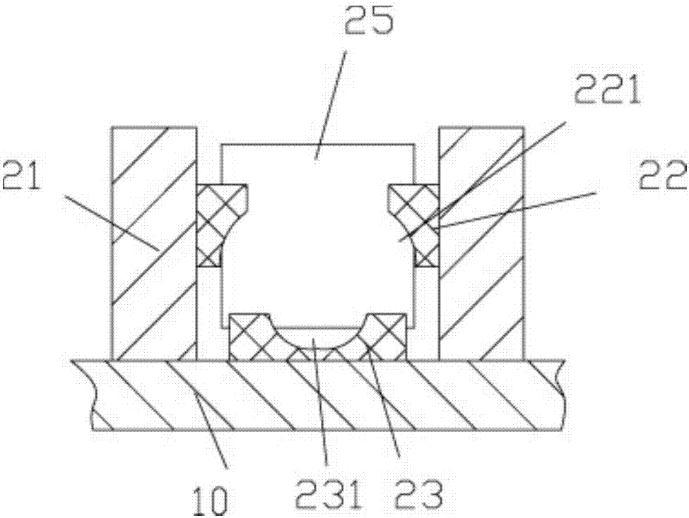 Horizontal plate shaped transistor parallel connection device