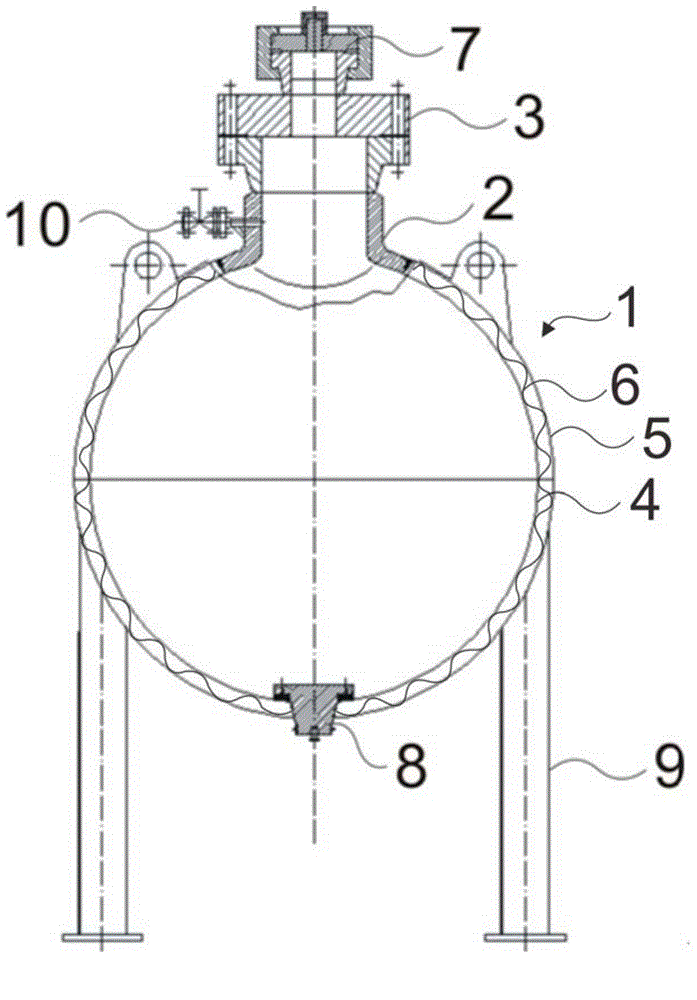 Composite structure energetic container