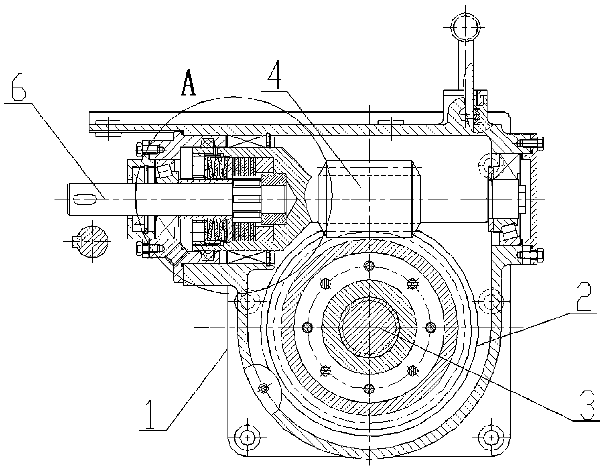 Disc type overload protection anti-impact speed reducer