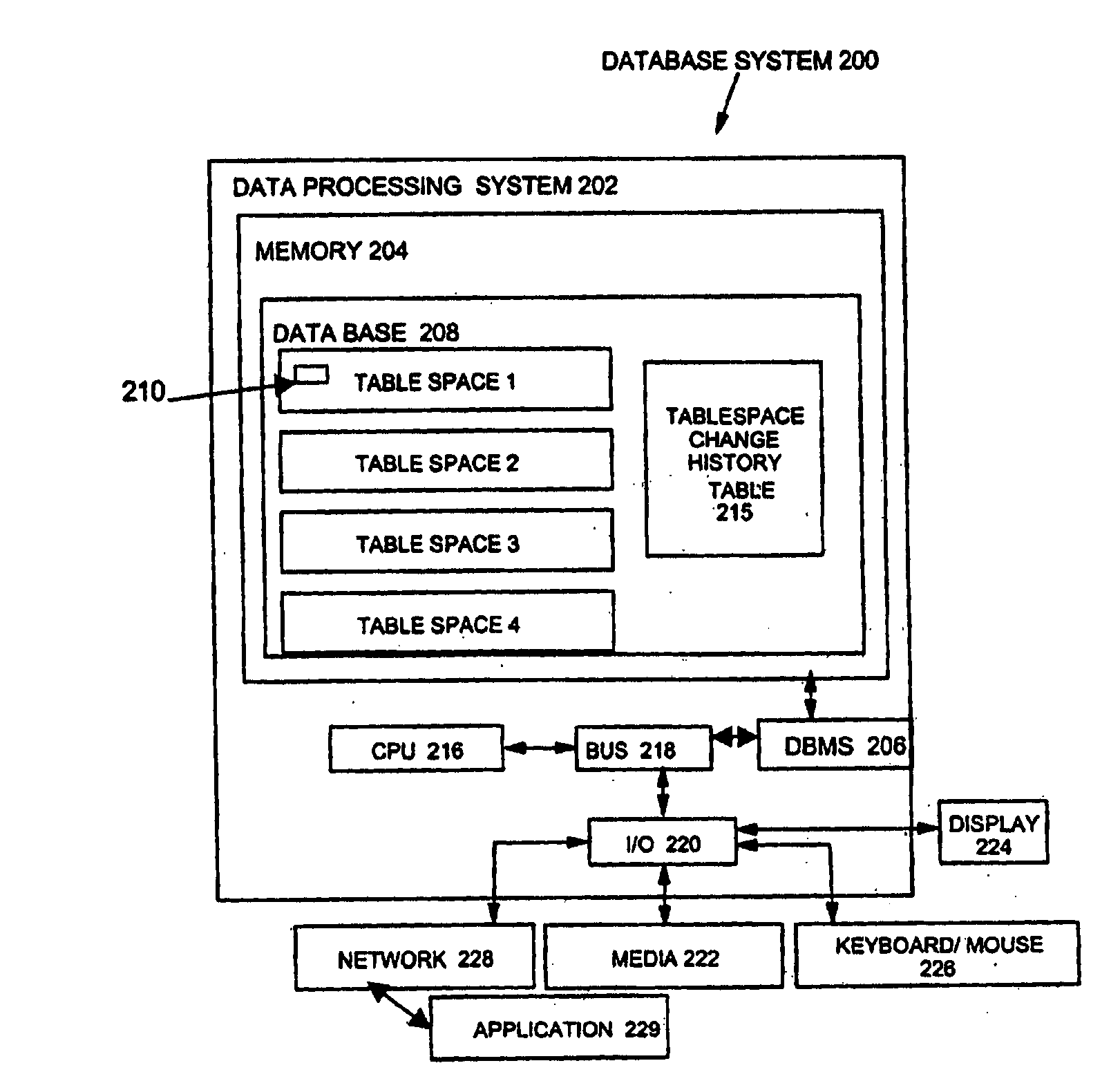 System and method for discriminatory replaying of log files during tablespace recovery in a database management system