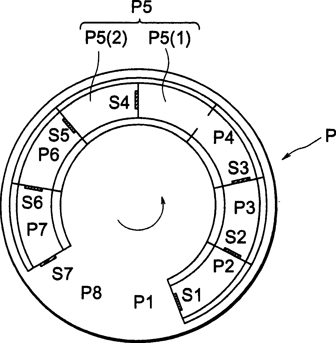 Moulding forming device, method for making optical element