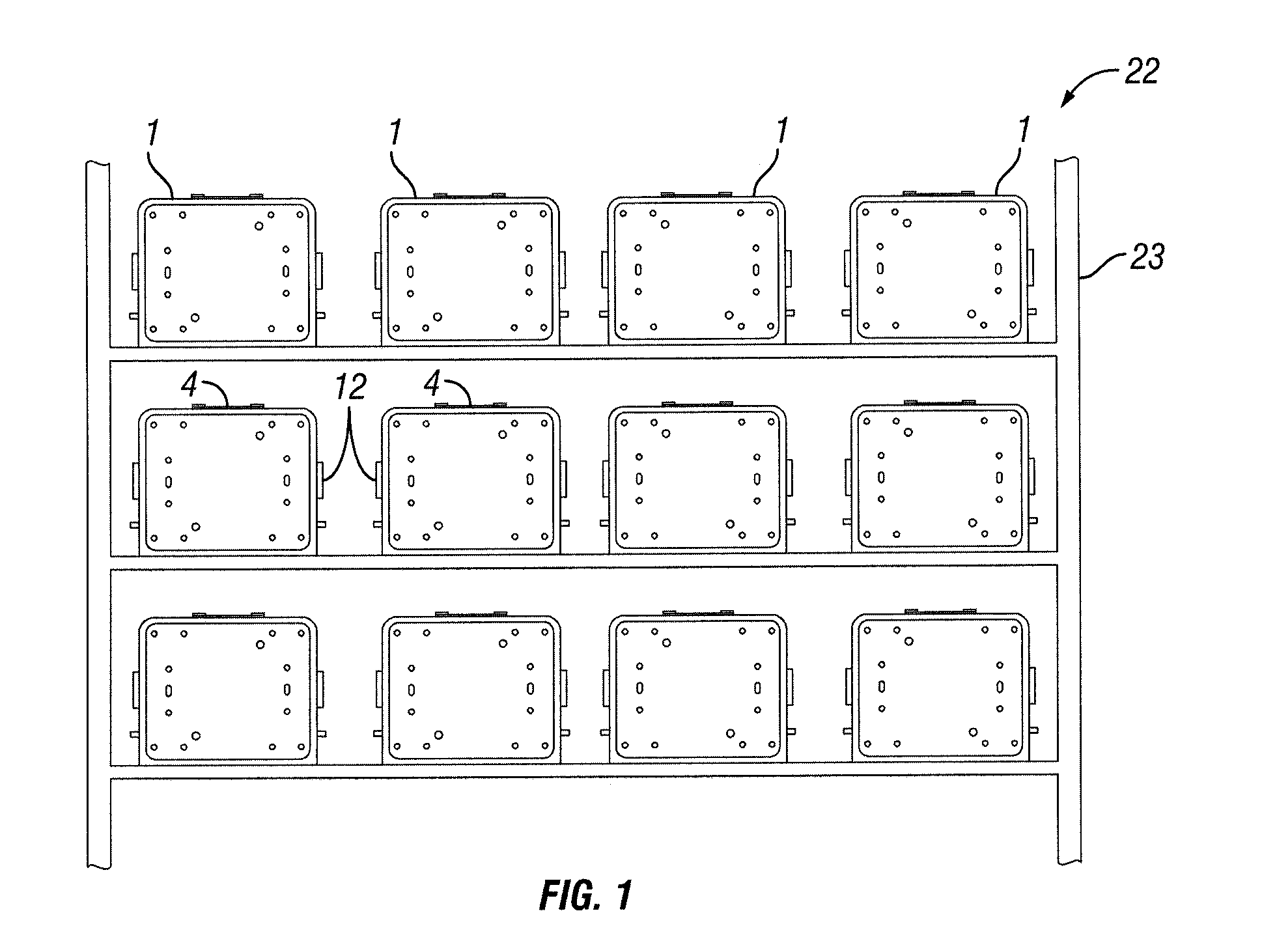 Wafer storage container