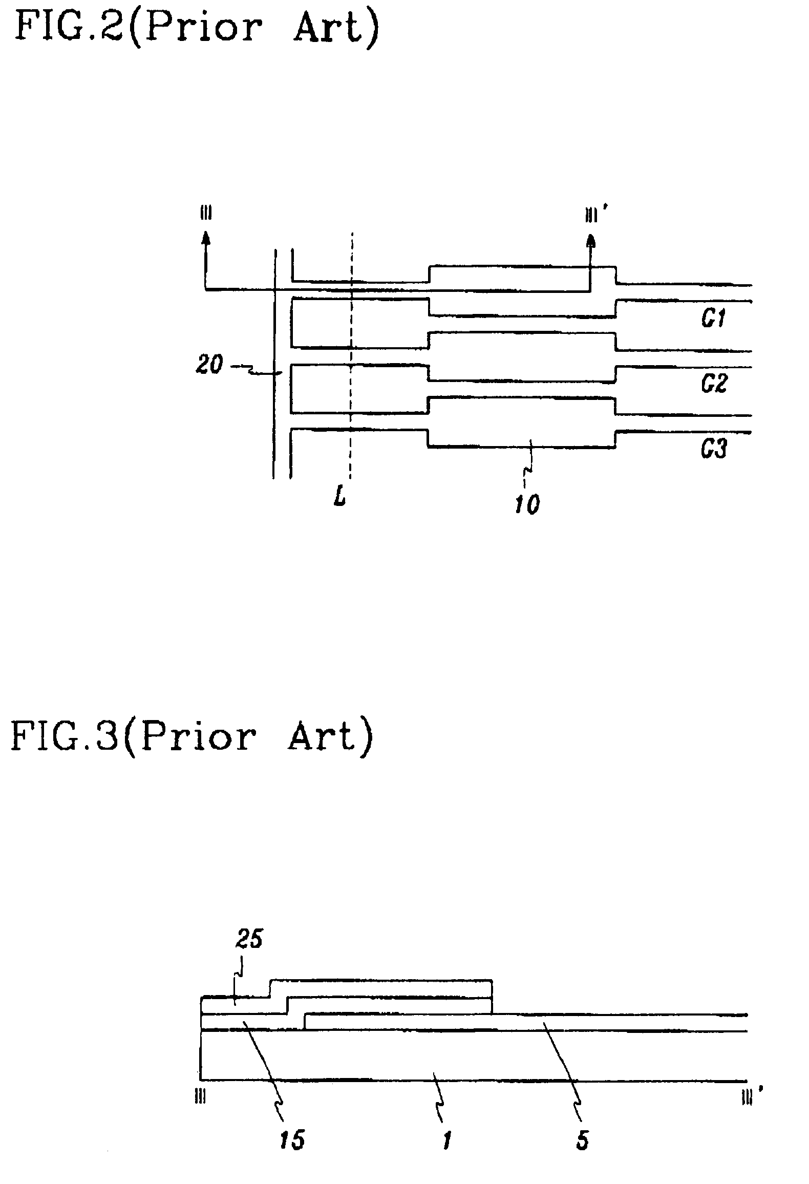 Multiple testing bars for testing liquid crystal display and method thereof