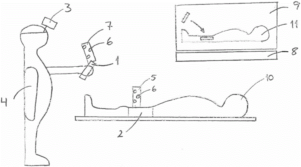 System for precision guidance of surgical procedures on a patient