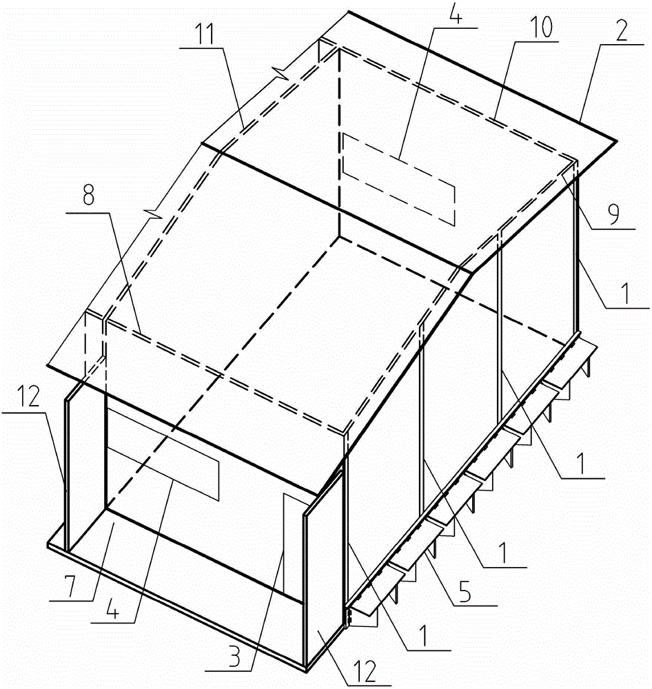 Sample room suitable for high building density transition resettlement area for accelerating neighborhood communication