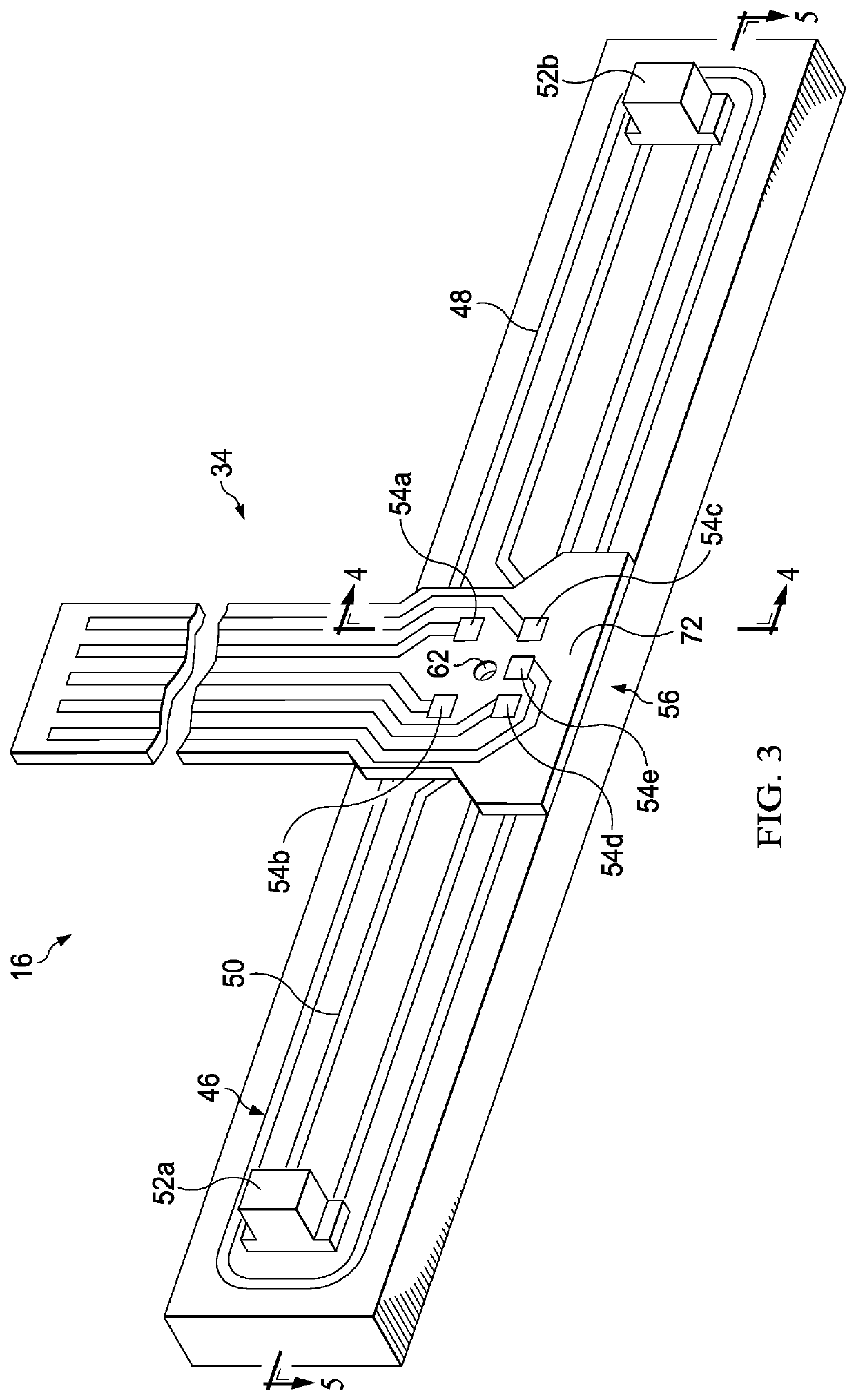 Heating element for a shaving razor