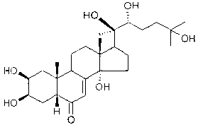 Preparation method and application of ecdysone-rich plant standardized extract