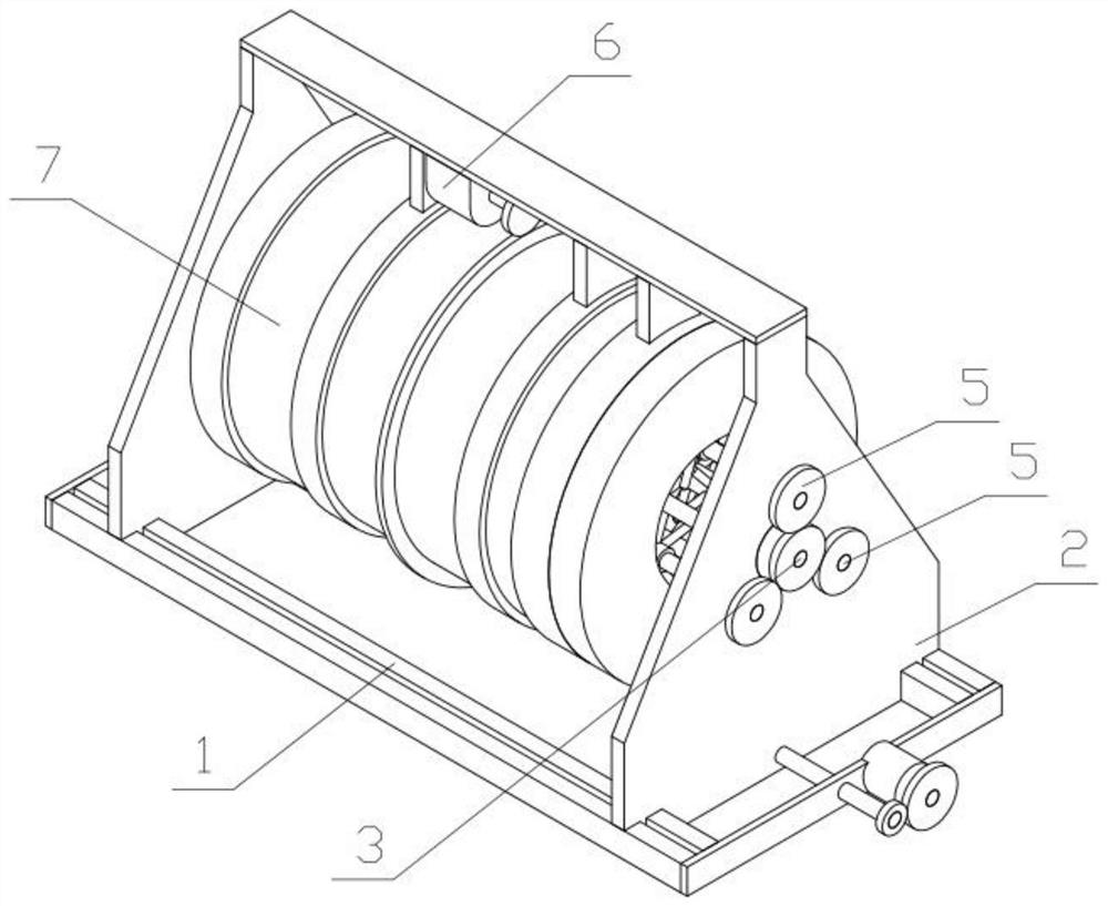 A sand making device