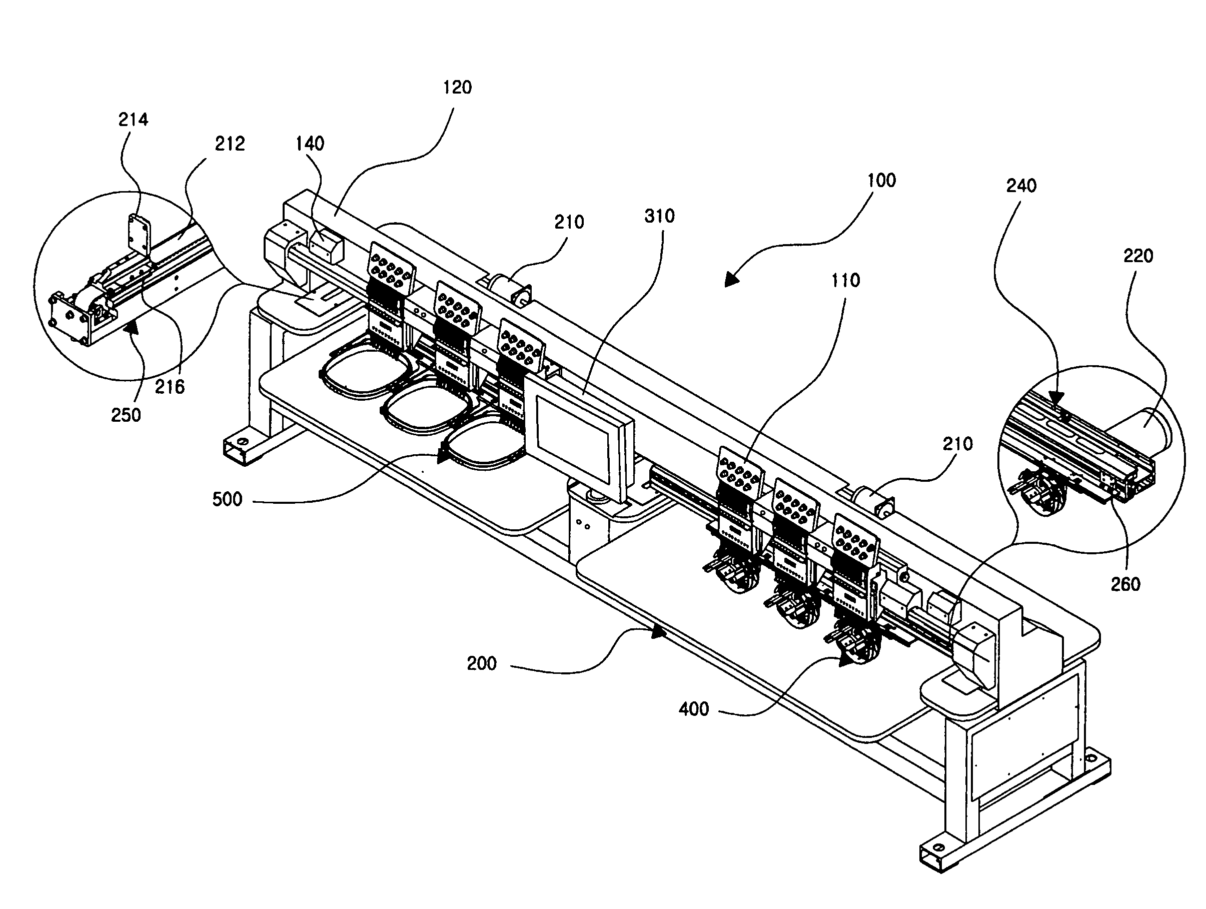 Embroidery machine