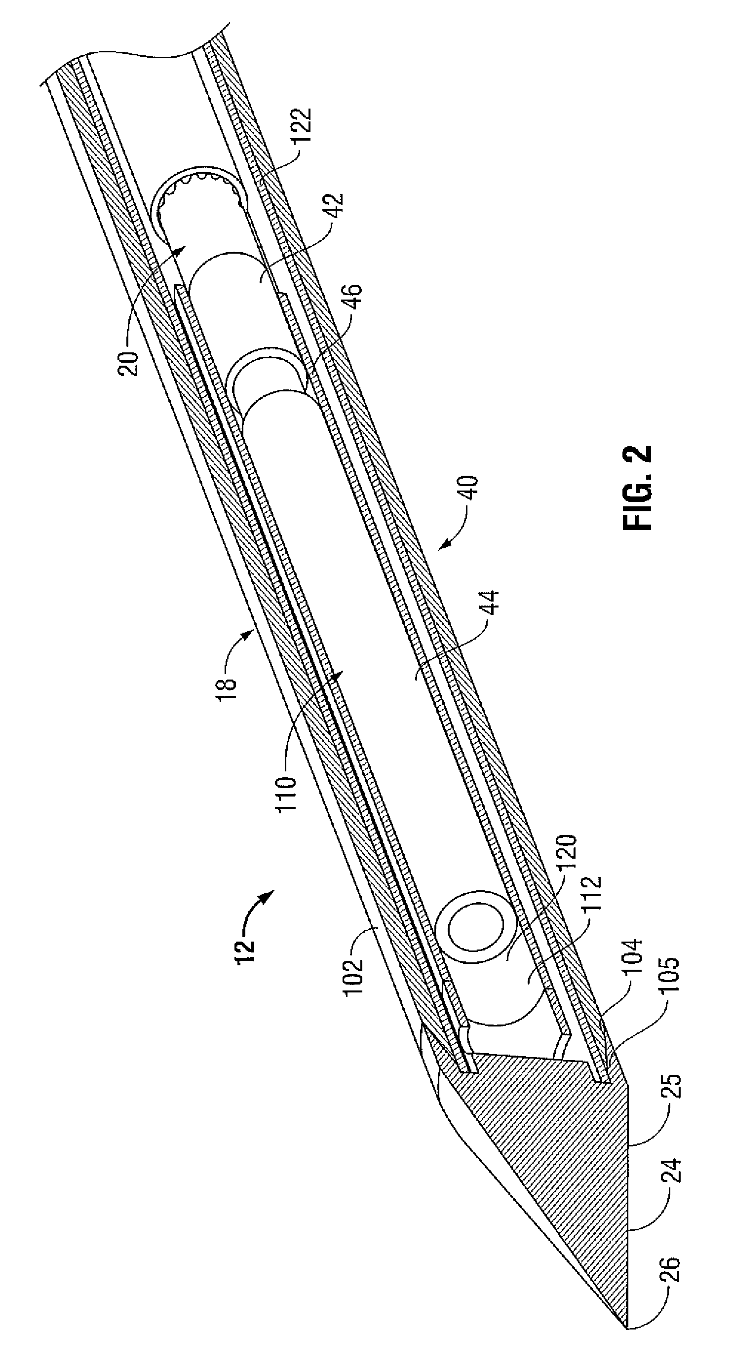 Slidable Choke Microwave Antenna