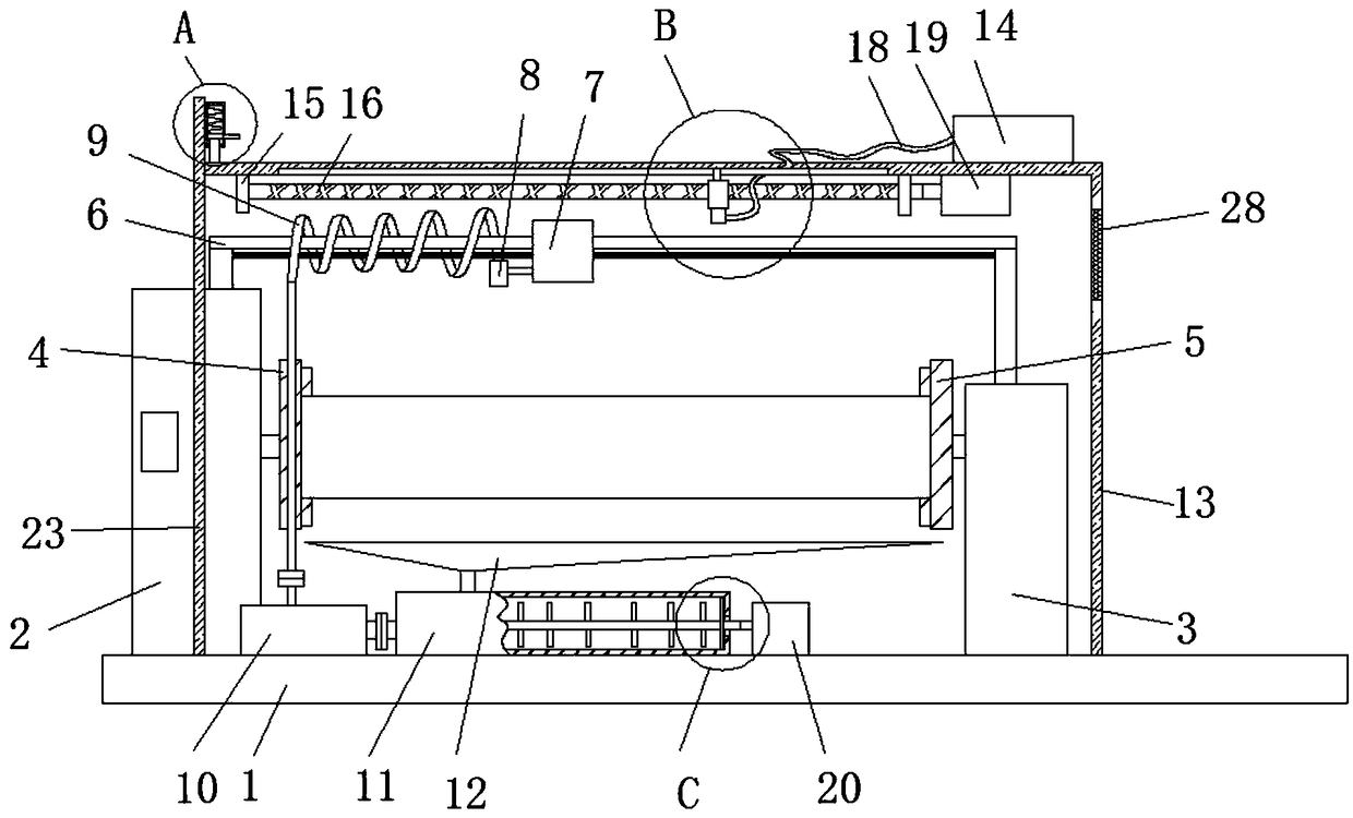 Environmentally friendly spray coating device