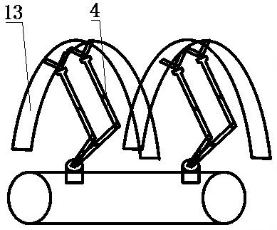 Tunnel rock burst control type TBM system and method