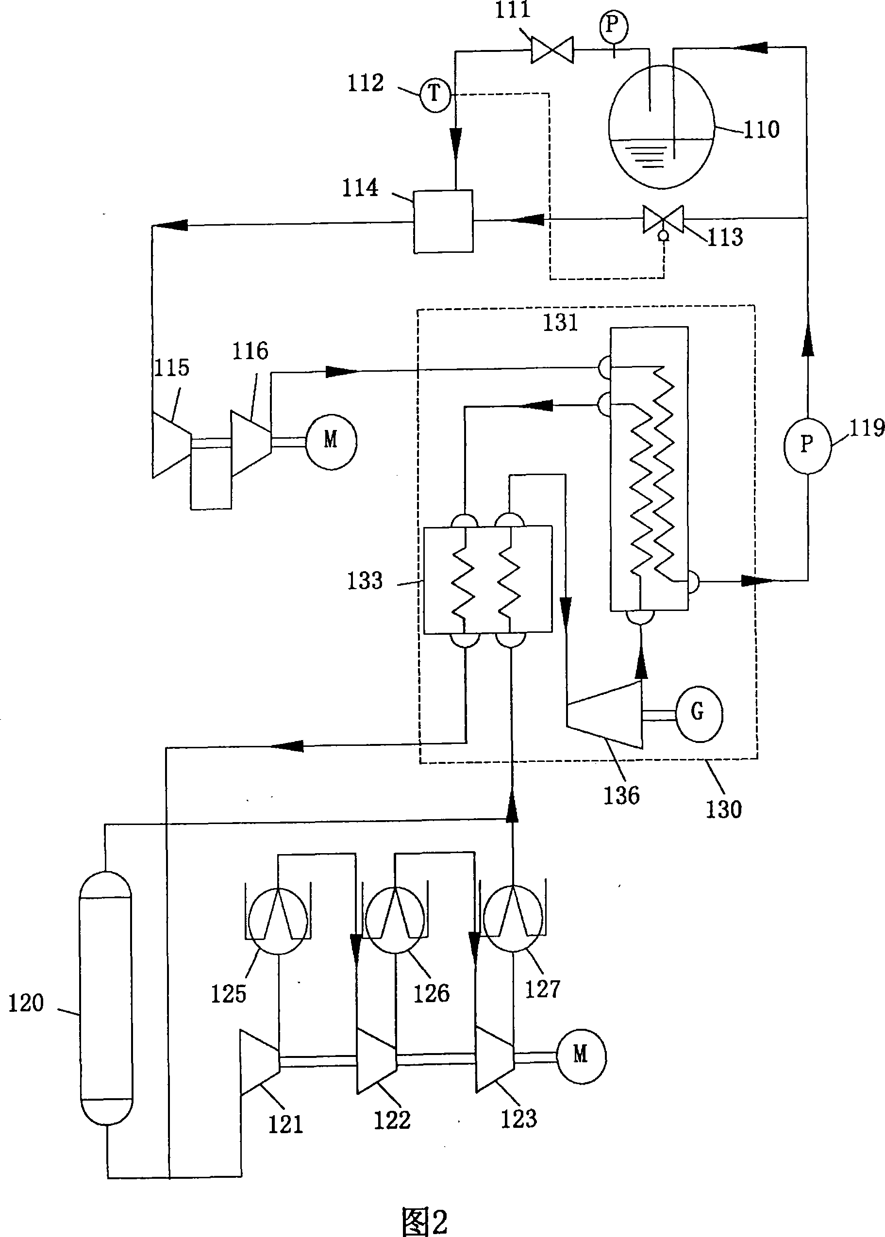 Lng bog reliquefaction apparatus