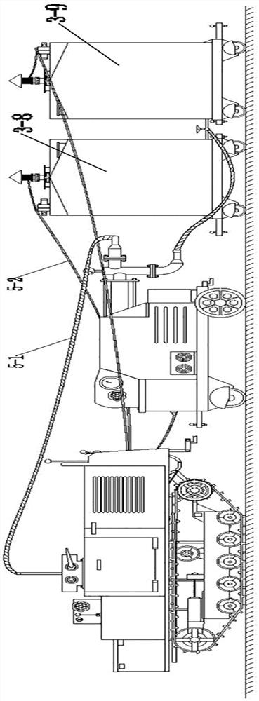 In-situ reagent injection remediation method for soil and underground water pollution