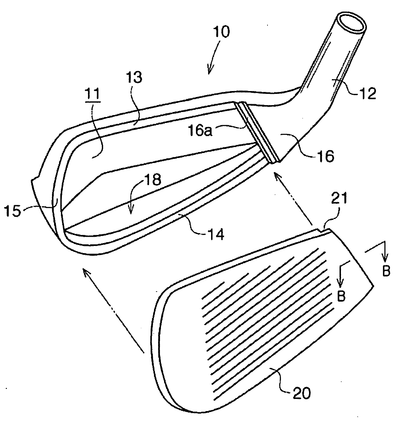 Iron golf club head