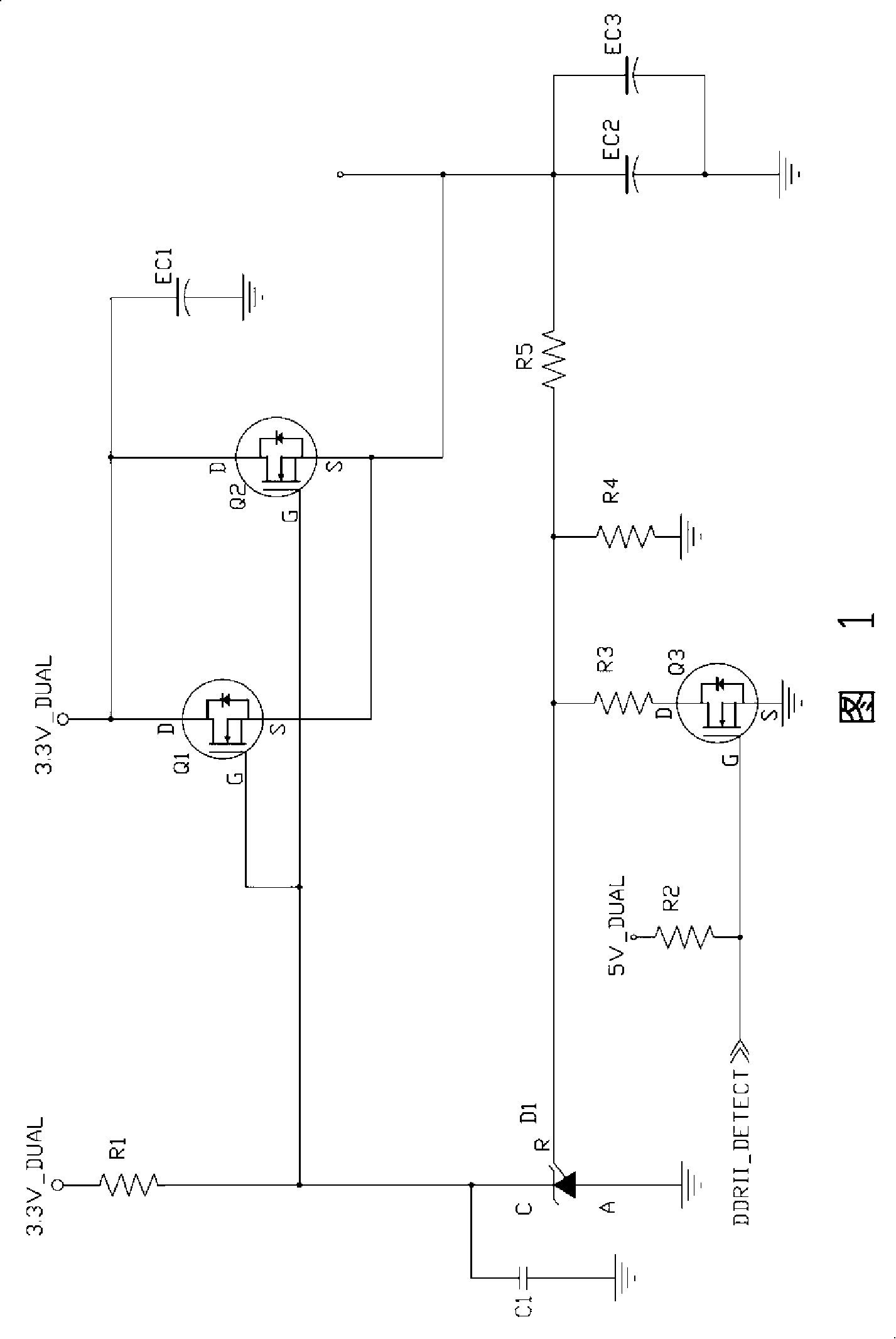 Linear voltage-stabilized power supply circuit