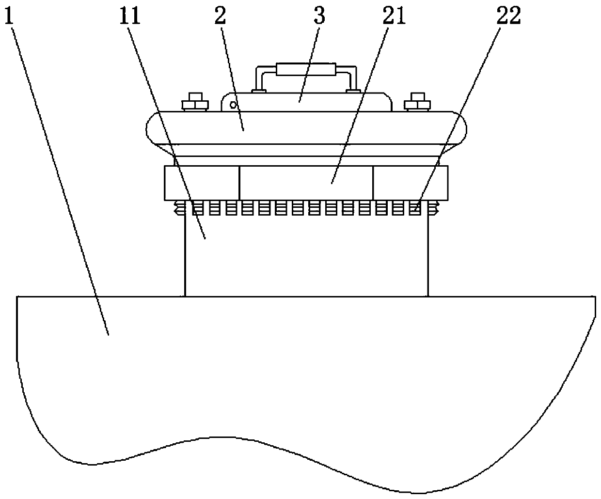 Automobile oil tank anti-theft device