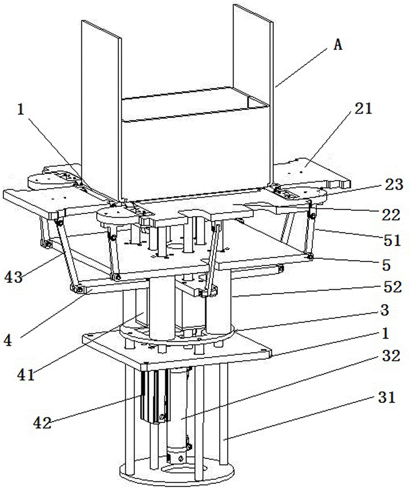 Box folding mechanism