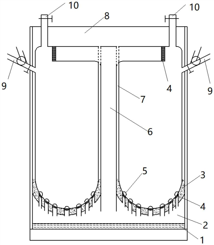 Preparation device and method of 2,3-difluoro-5-chloropyridine