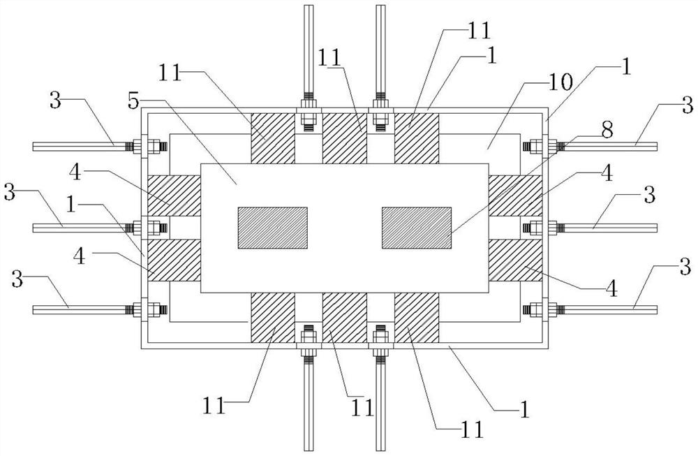 A separate foundation with shock-absorbing and isolating functions